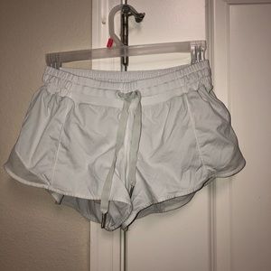 Lululemon Running Shorts - White - Size 4